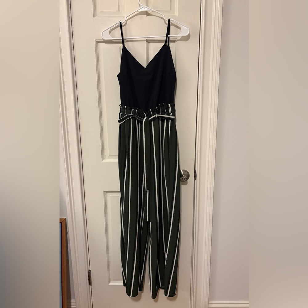 Blue Rain Sleeveless Wide Leg Jumpsuit